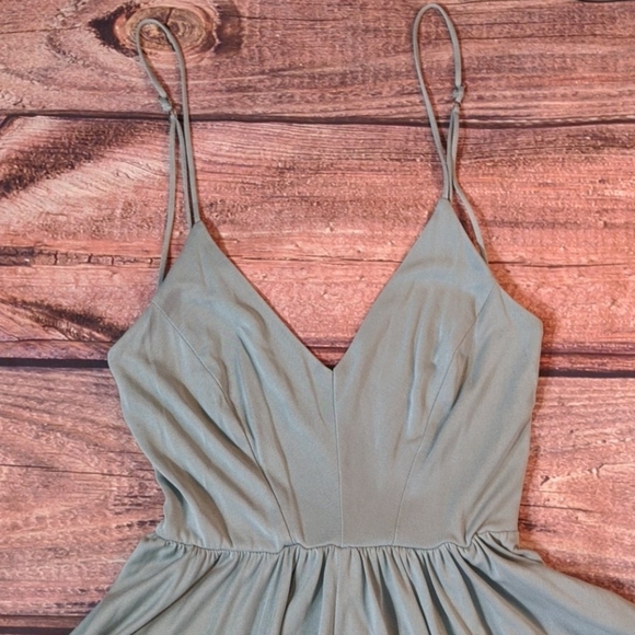 Silence and noise blue romper low back - Picture 3 of 8